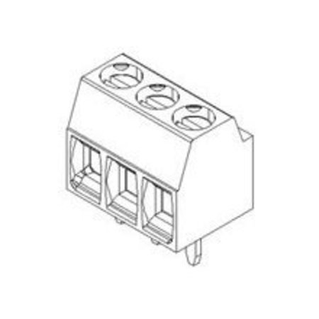 MOLEX Pcb Term Blk 3.5Mm 9 Pole Stragt 393570009